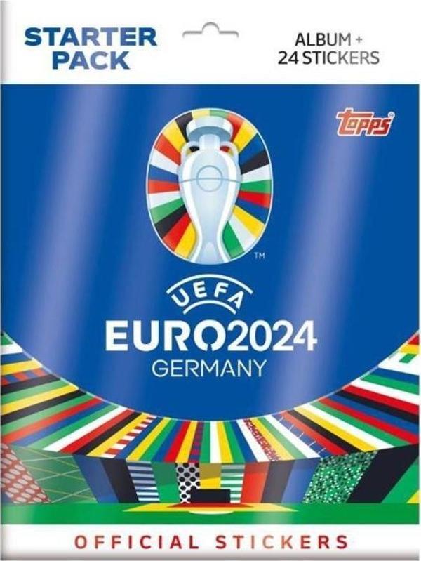 UEFA Euro 2024 Almanya Çıkartma Albümü ve 3 Paket Sticker - Image 1