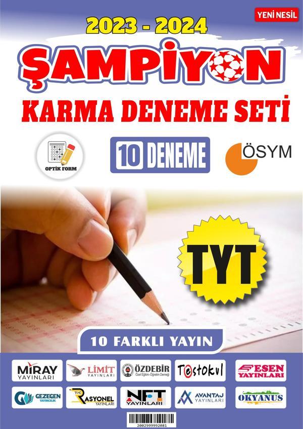 Hepsikitap Yayınları Tyt 10 Karma Deneme - Hepsikitap Yayınları - Image 1