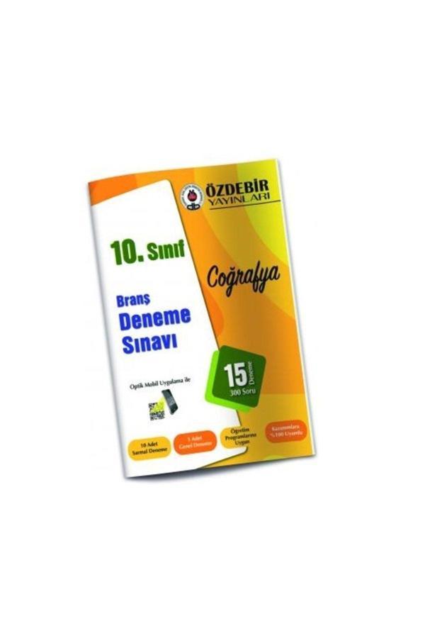 Özdebir Yayınları 10. Sınıf Çoğrafya Branş Deneme - Özdebir Yayınları - Image 1