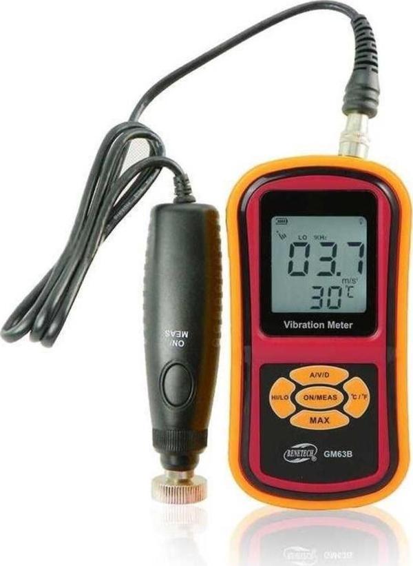 Benetech GM63B Vibrasyon Titreşim Ölçer - Image 1