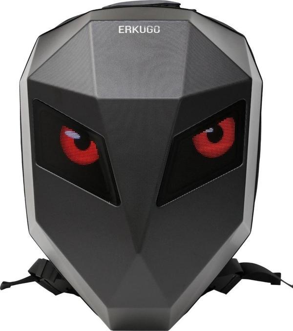 Led Gözlü Motor Sırt Çantası, Ledli Sırt Çantası, Telefon Kontrollü Kask Taşıma Çantası, Loy Led Bag - Image 1