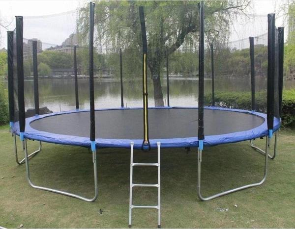 HEPİTOP File Korumalı Trambolin 488 Cm Güvenlik Fileli Bahçe Tipi Büyük Boy Trambolin 16 Ft - Image 1