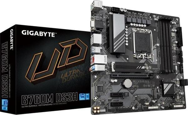 GIGABYTE B760M DS3H D5 1700P microATX Anakart - Image 1