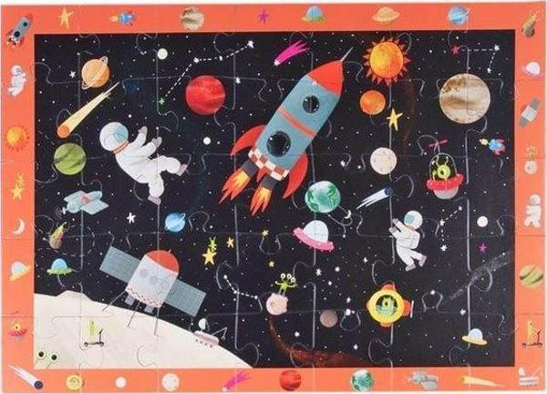 Kidmosfer Uzay Macerası 35 Parça Puzzle - Image 1