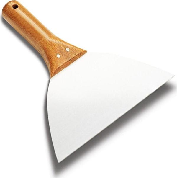 Aletçantam Paslanmaz Çelik Ispatula 18cm Restoran Mutfak Gıda Aşcı Pasta Hamur Tava Spatulası - Image 1