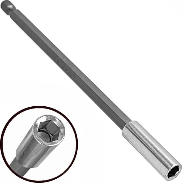 Aletçantam Uzun Manyetik Bits Uç Uzatma Adaptörü 150mm Mıknatıslı Matkap Ucu Aparatı - Image 1