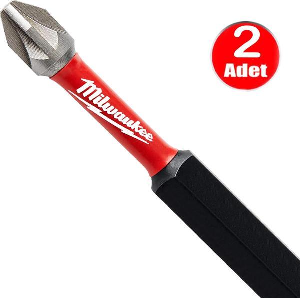 Milwaukee Bits Yıldız Uç Vidalama Matkap Ucu Pz2 x 90mm -2 Adet - Image 1