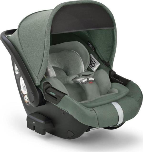 Inglesina Darwin Infant Recline i-Size Gr 0+ Yatırılabilen Bebek Ana Kucağı ve Oto Koltuğu 40-75 cm - Murray Green - Image 1