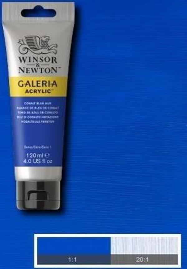 Winsor & Newton Galeria Akrilik Boya 120 ml. 179 Cobalt Blue Hue - Image 1