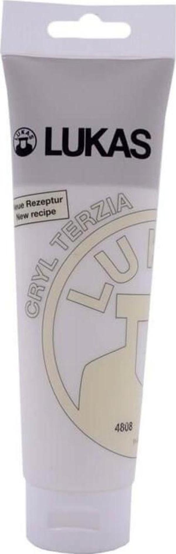 Lukas Cryl Terzia Akrilik Boya 125 ml. 4808 Titan Beyazı - Image 1