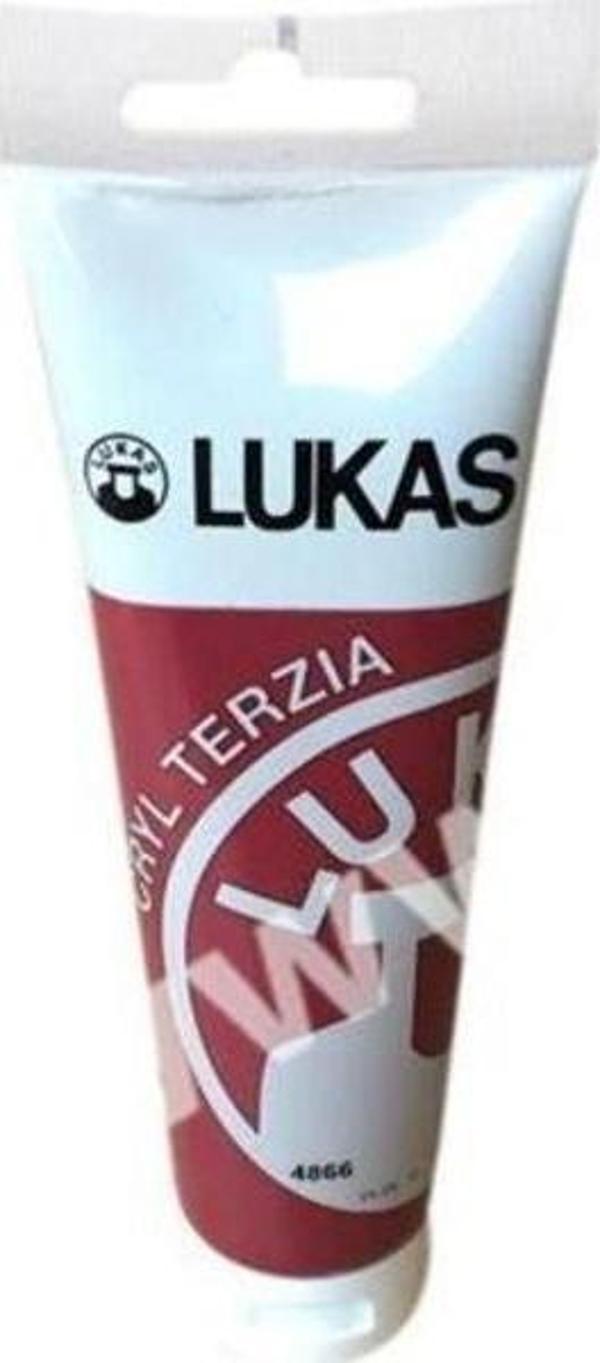 Lukas Cryl Terzia Akrilik Boya 125 ml. 4866 Alizarin Kırmızı - Image 1