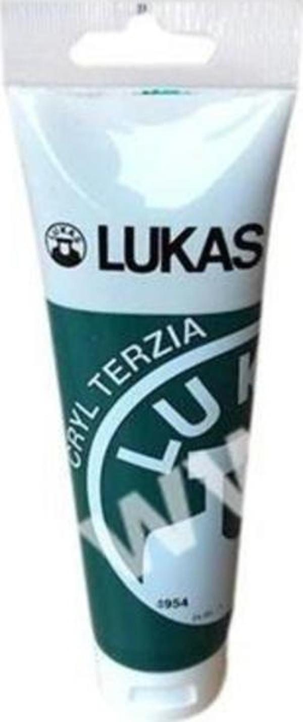 Lukas Cryl Terzia Akrilik Boya 125 ml. 4954 Kromoksit Yeşil Canlı - Image 1