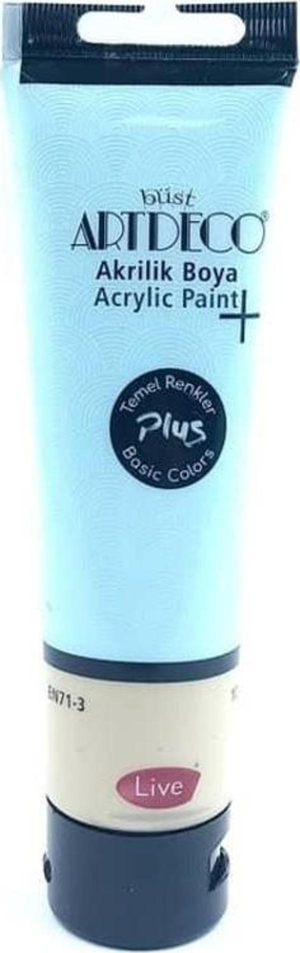 Artdeco Plus Akrilik Boya 100ml Tüp Toz Mavi 440 - Image 1