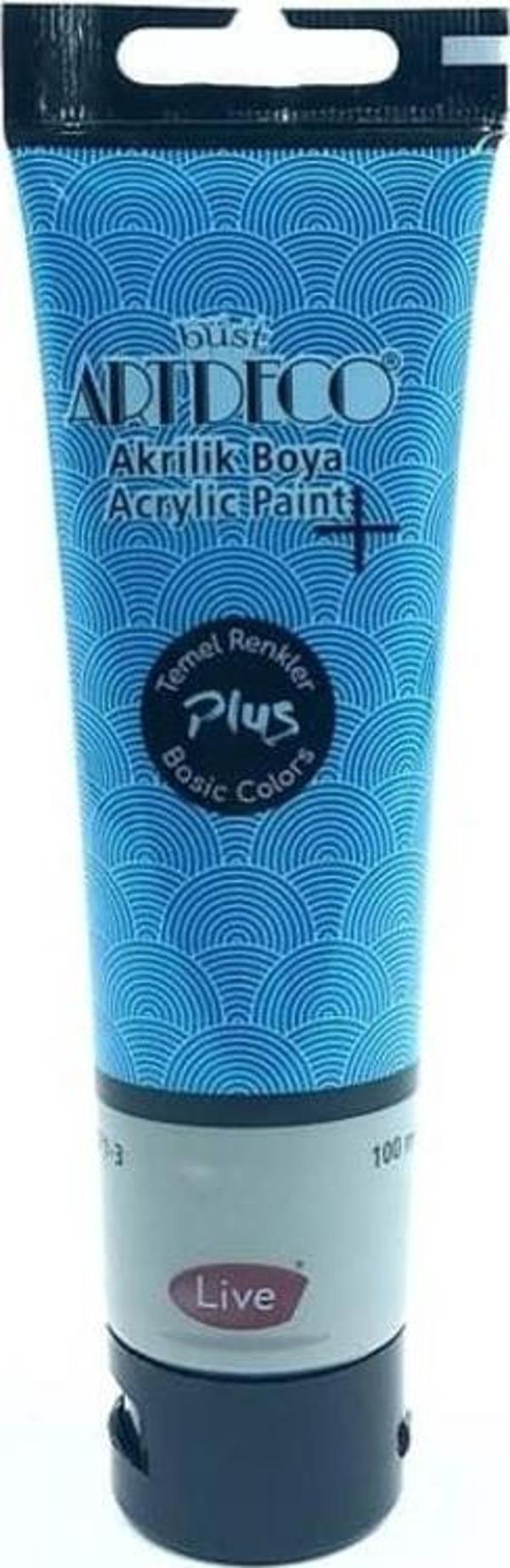 Artdeco Plus Akrilik Boya 100ml Tüp İndigo 448 - Image 1