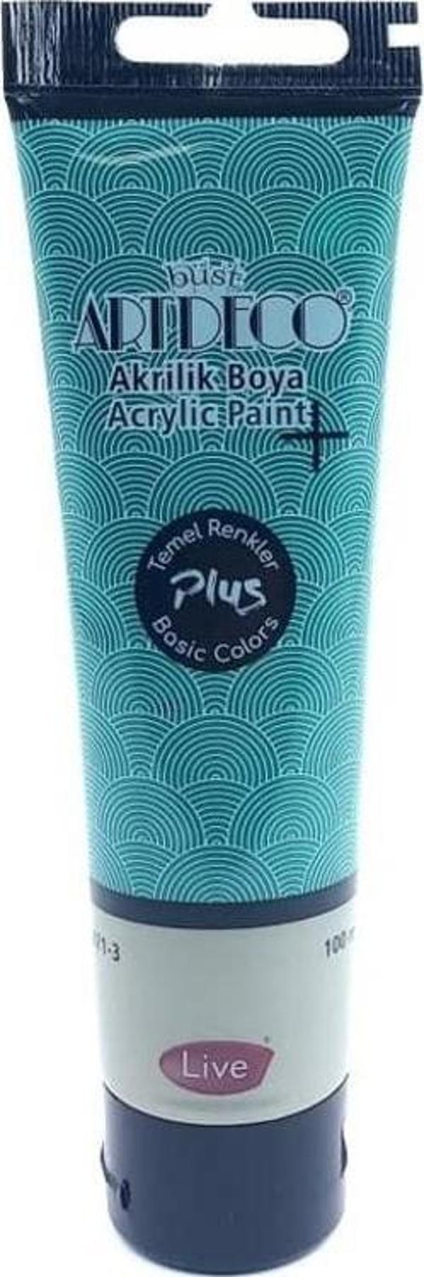 Artdeco Plus Akrilik Boya 100ml Tüp Derin Yeşil 465 - Image 1