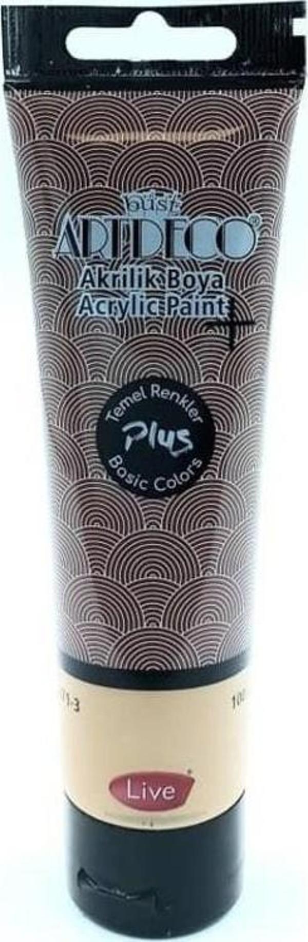 Artdeco Plus Akrilik Boya 100ml Tüp Toprak Kahve 486 - Image 1