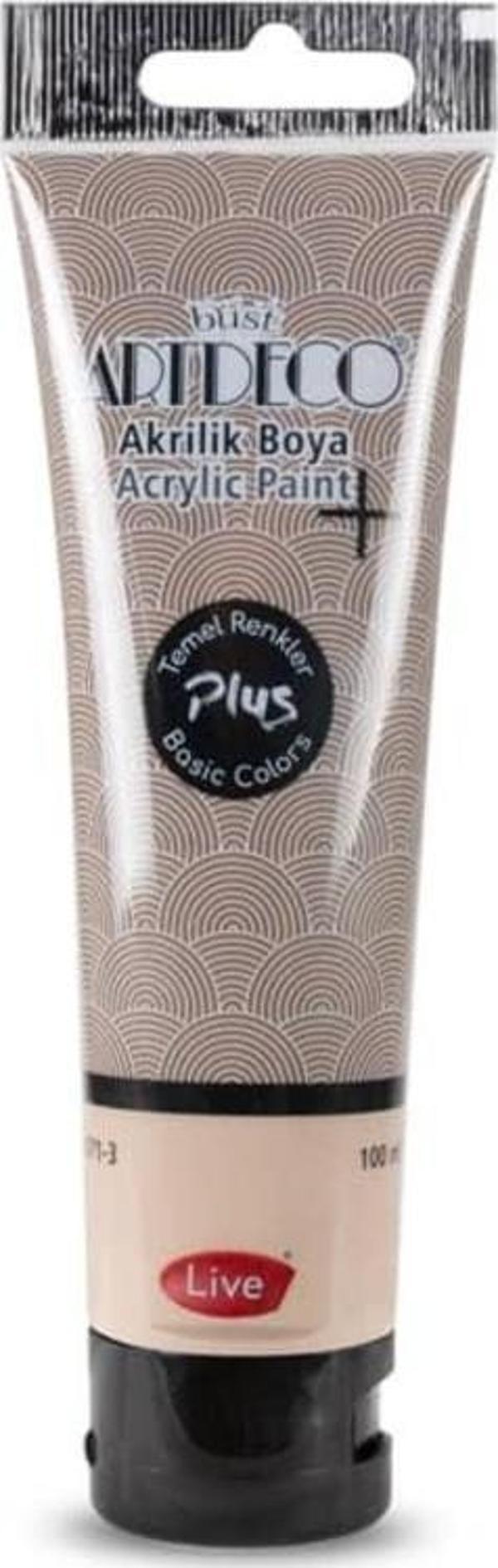 Artdeco Plus Akrilik Boya 100ml Tüp Sepya 492 - Image 1
