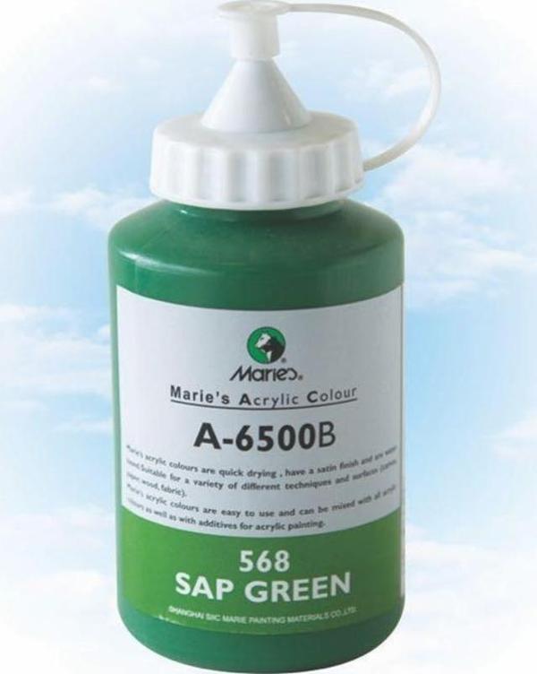 Maries Akrilik Boya 500 ml 568 Sap Green - Image 1