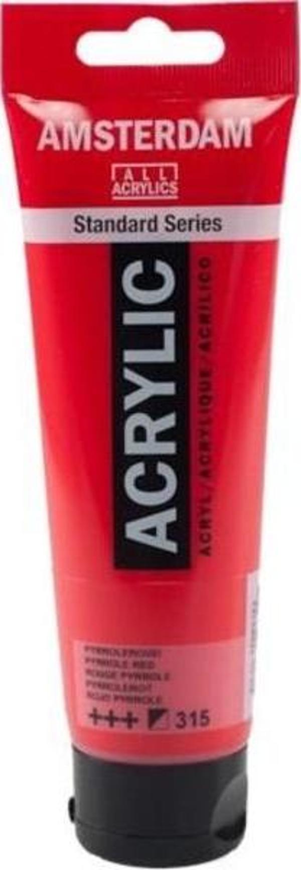 Talens Amsterdam Akrilik Boya 120 ml. 315 Pyrrole Red - Image 1