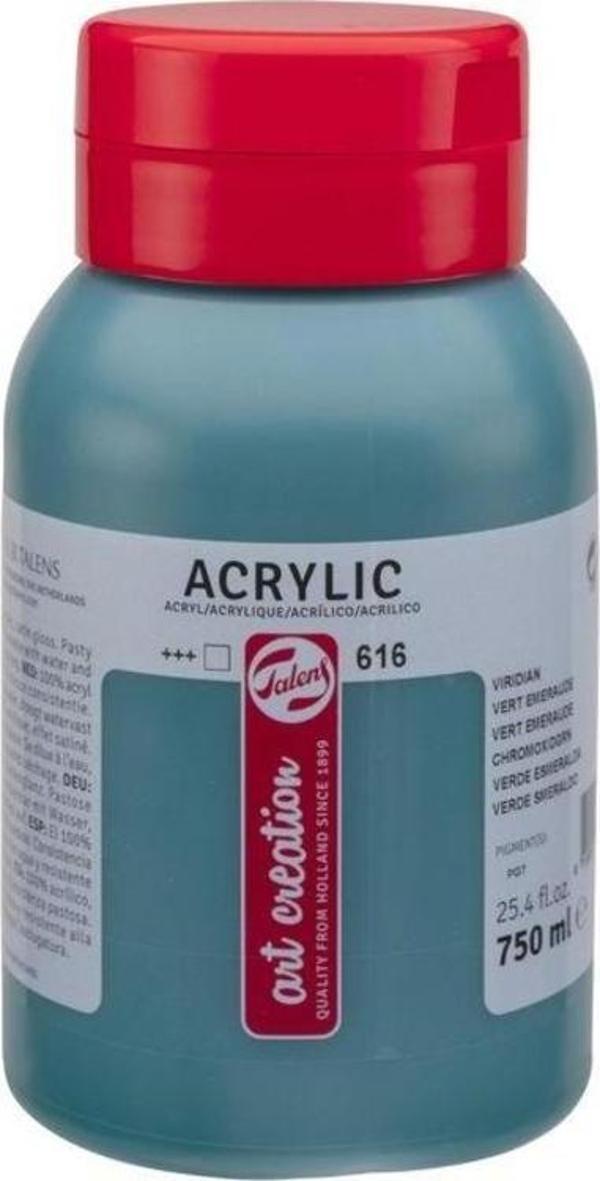 Talens Art Creation Akrilik Boya 750 ml. 616 Viridian - Image 1