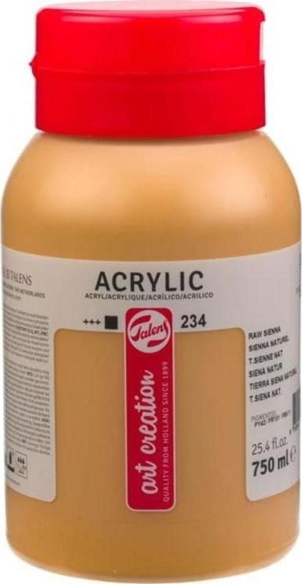 Talens Art Creation Akrilik Boya 750 ml. 234 Raw Sienna - Image 1