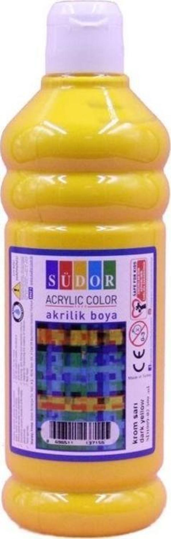 Südor Akrilik Boya 500 ml Krom Sarı - Image 1