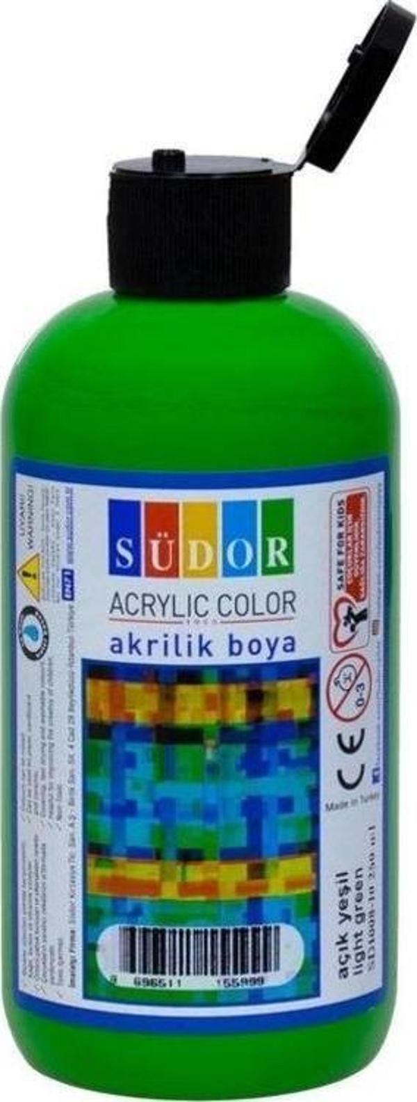 Südor Akrilik Boya 250 ml Açık Yeşil - Image 1