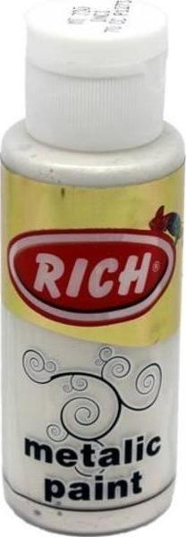 Rich Metalik Akrilik Boya 60 cc. 730 İNCİ - Image 1