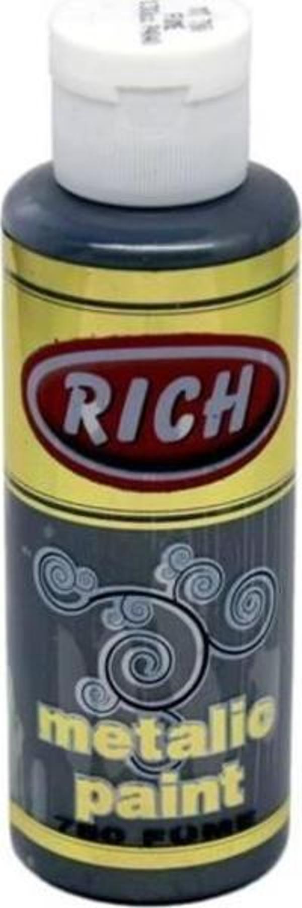Rich Metalik Akrilik Boya 120 cc. 780 FÜME - Image 1