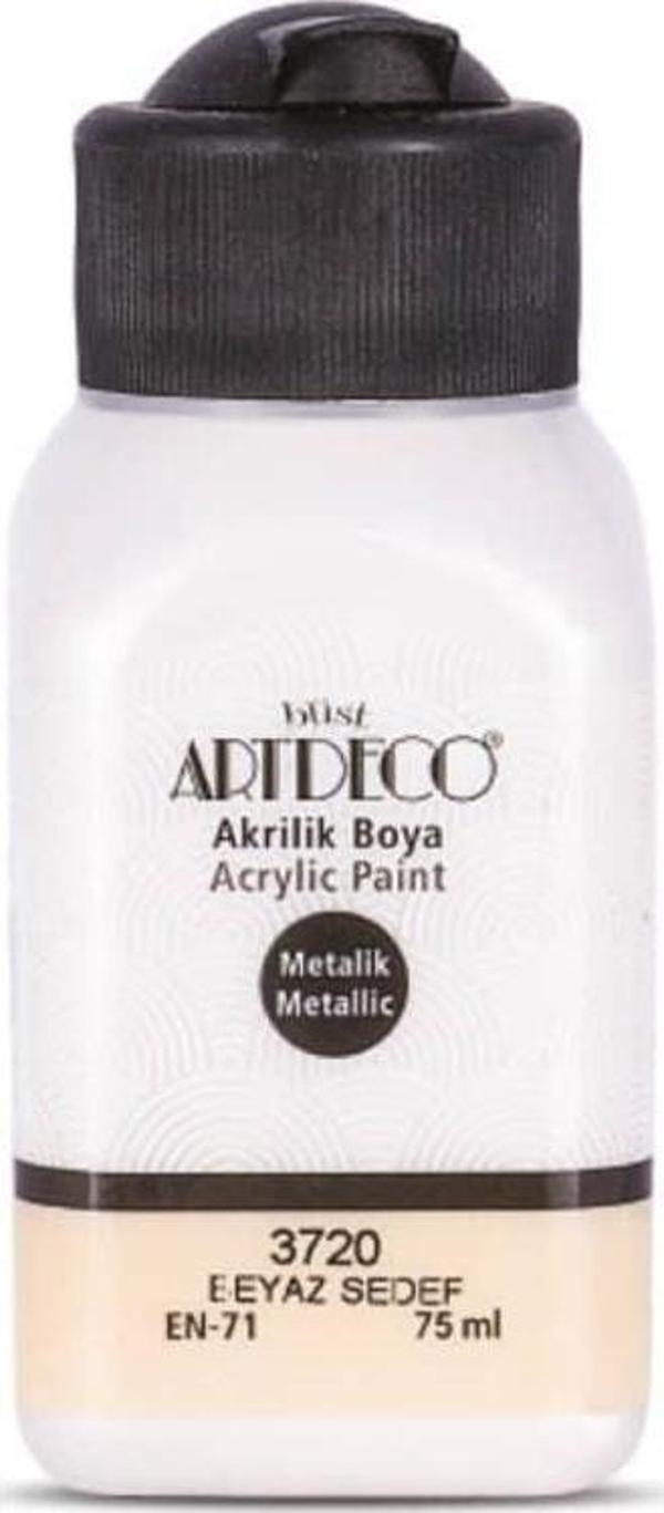 Artdeco Metalik Akrilik Boya 500 ml. 3720 METALİK SEDEF - Image 1