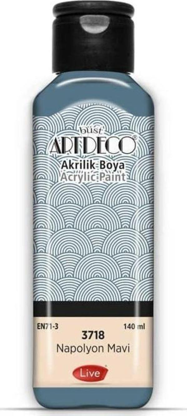 Artdeco Akrilik Boya 140 ml 3718 NAPOLYON MAVİ - Image 1