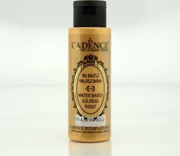 Cadence Su Bazlı Yaldız 70 ml. 111 A.Extra Gold - Image 1