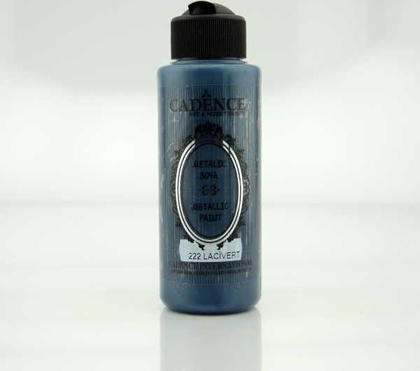Cadence Metalik Boya 120 ml. 222 Lacivert - Image 1