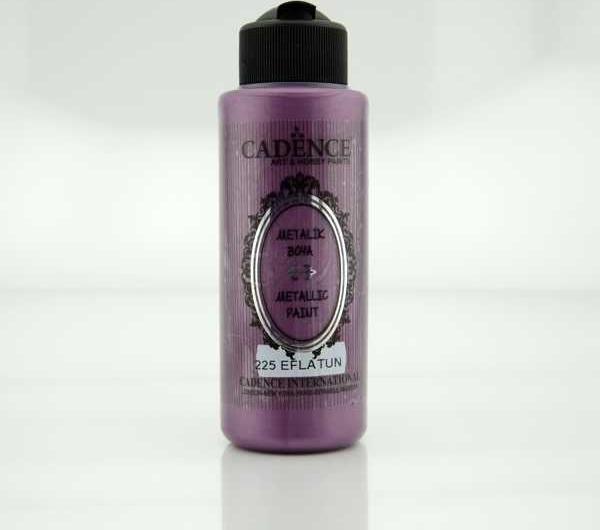 Cadence Metalik Boya 120 ml. 225 Eflatun - Image 1