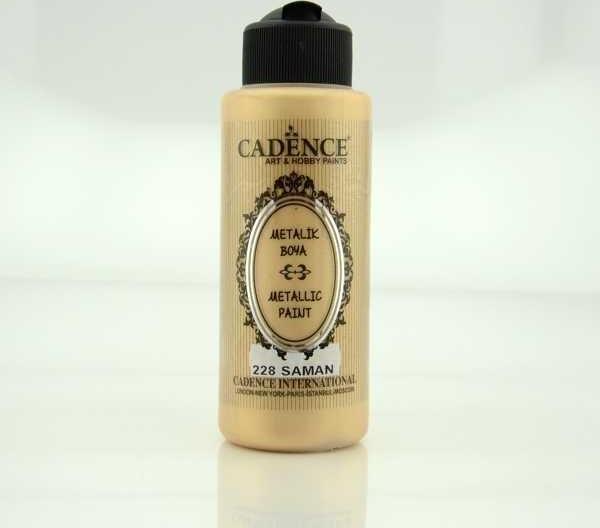 Cadence Metalik Boya 120 ml. 228 Saman - Image 1