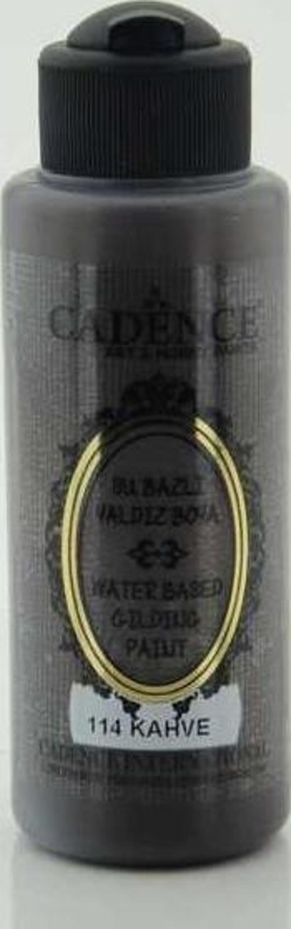 Cadence Su Bazlı Yaldız 120 ml. 114 Kahve - Image 1