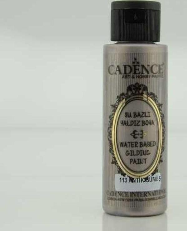 Cadence Su Bazlı Yaldız 70 ml. 113 Antik Gümüş - Image 1