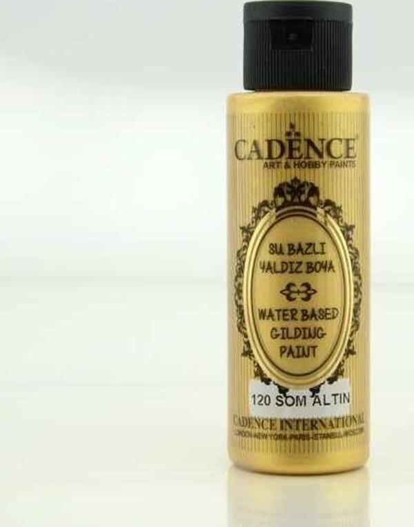 Cadence Puro Gold Su Bazlı Yaldız 70 ml. 120 Som Altın - Image 1