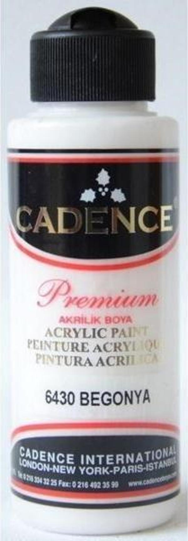 Cadence Premium Akrilik Boya 120 ml. 6430 Begonya - Image 1