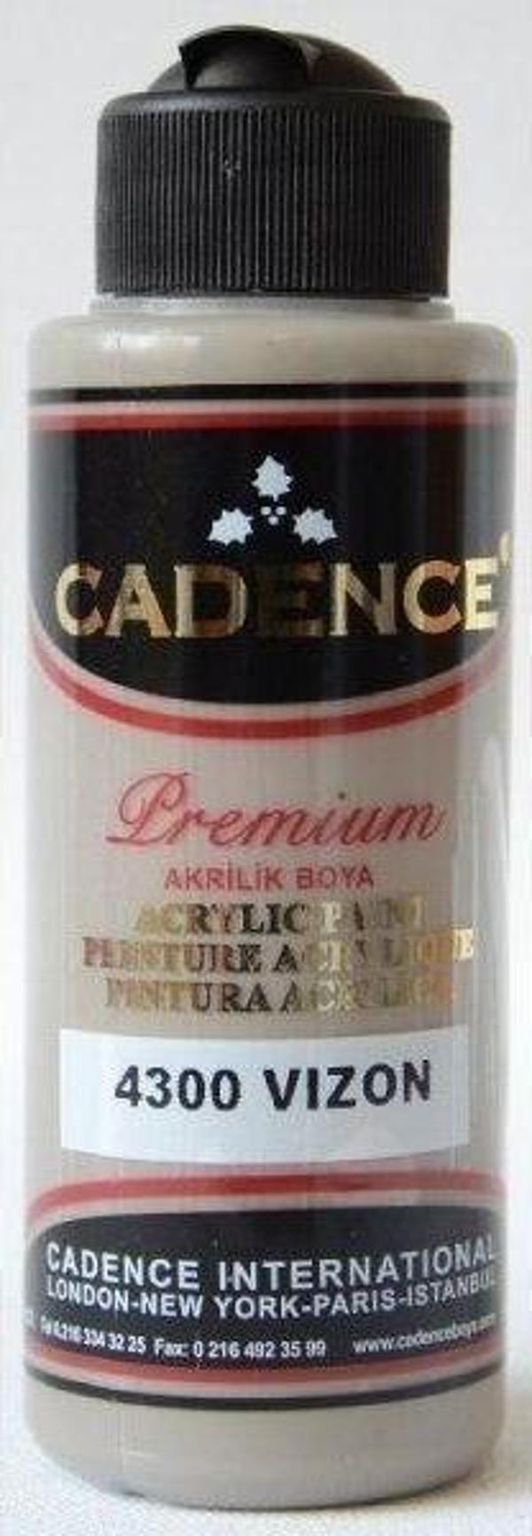 Cadence Premium Akrilik Boya 120 ml. 4300 Vizon - Image 1