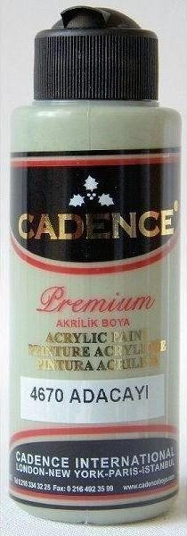 Cadence Premium Akrilik Boya 120 ml. 4670 Adaçayı - Image 1