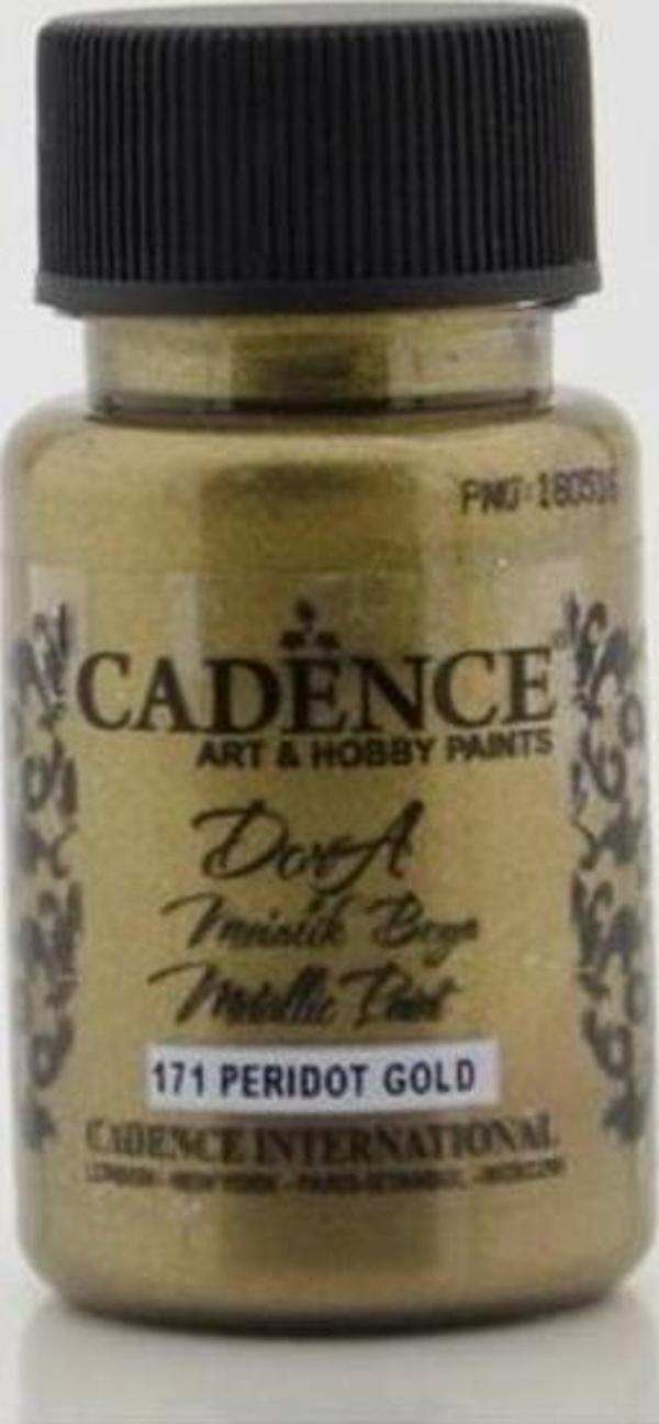 Cadence Dora Metalik Boya 50 ml. 171 Peridot Gold - Image 1