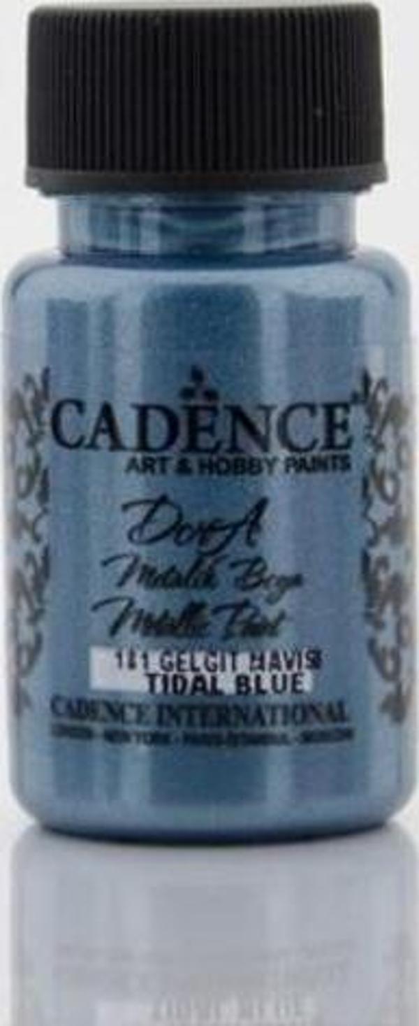 Cadence Dora Metalik Boya 50 ml. 181 Gelgit Mavisi  - Image 1