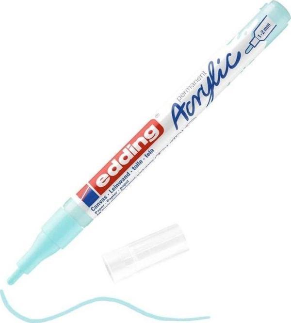 Edding 5300 Akrilik Boyama Markörü 1-2 mm PASTEL MAVİ - Image 1