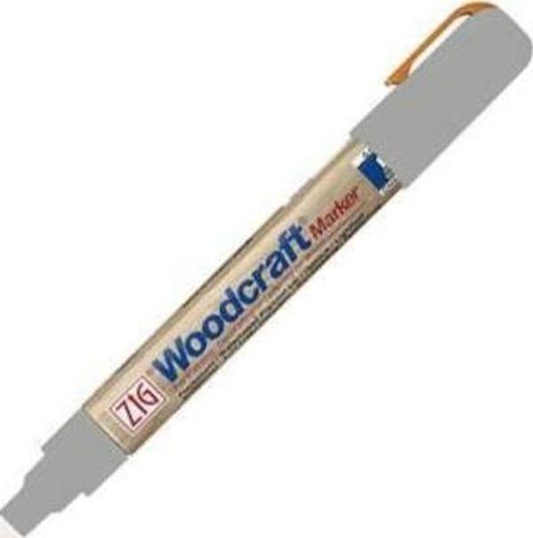Zig Woodcraft Marker Ahşap Boyama Kalemi METALLIC SILVER - Image 1
