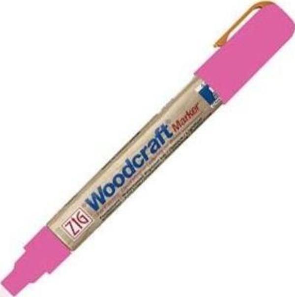 Zig Woodcraft Marker Ahşap Boyama Kalemi METALLIC ROSE - Image 1