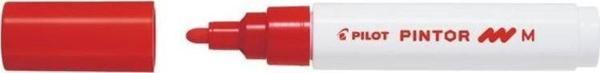 Pilot Pintor Dekorasyon Boyama Kalemi 1.4 mm (M) Kırmızı - Image 1