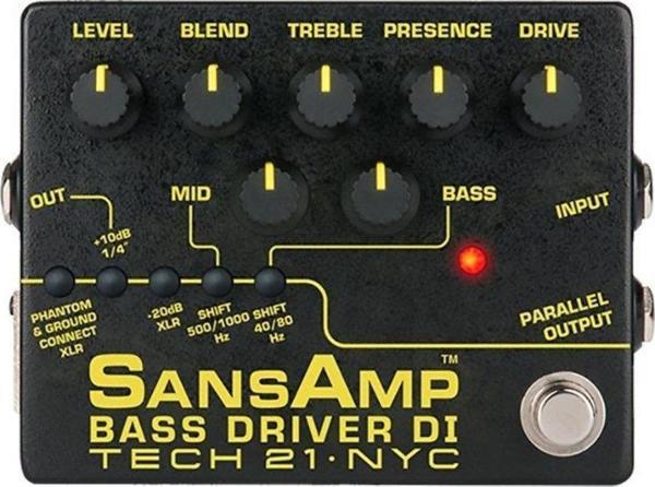 Tech 21 BSDRv2 SansAmp Bass Driver (2. Nesil) Efekt Pedalı - Image 1