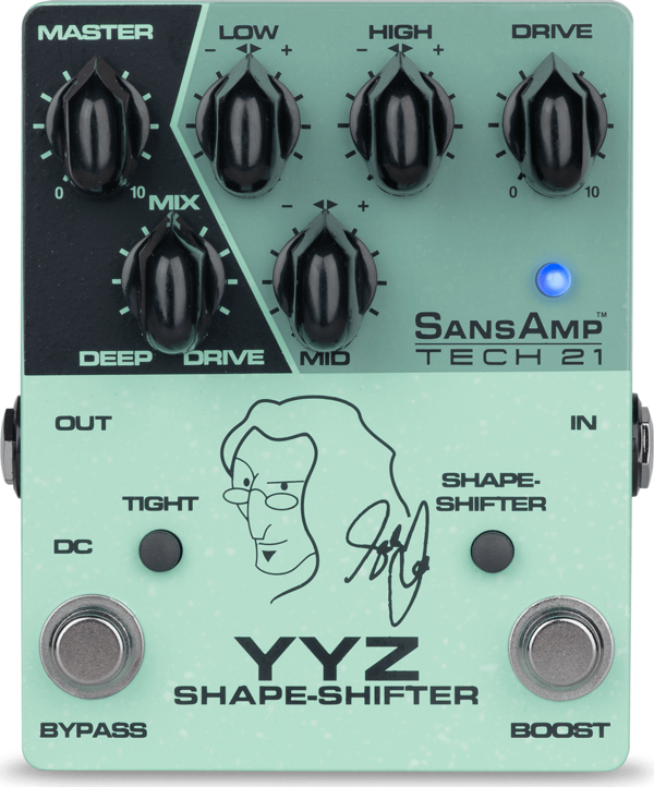 Tech 21 Geddy Lee YYZ Shape-Shifter Bas Gitar Pedalı - Image 1