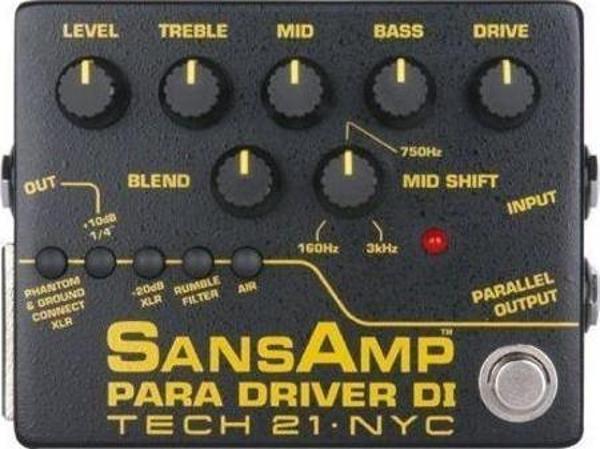 Tech 21 PMDIV2 Para Driver DI V.2 Gitar Pedalı - Image 1